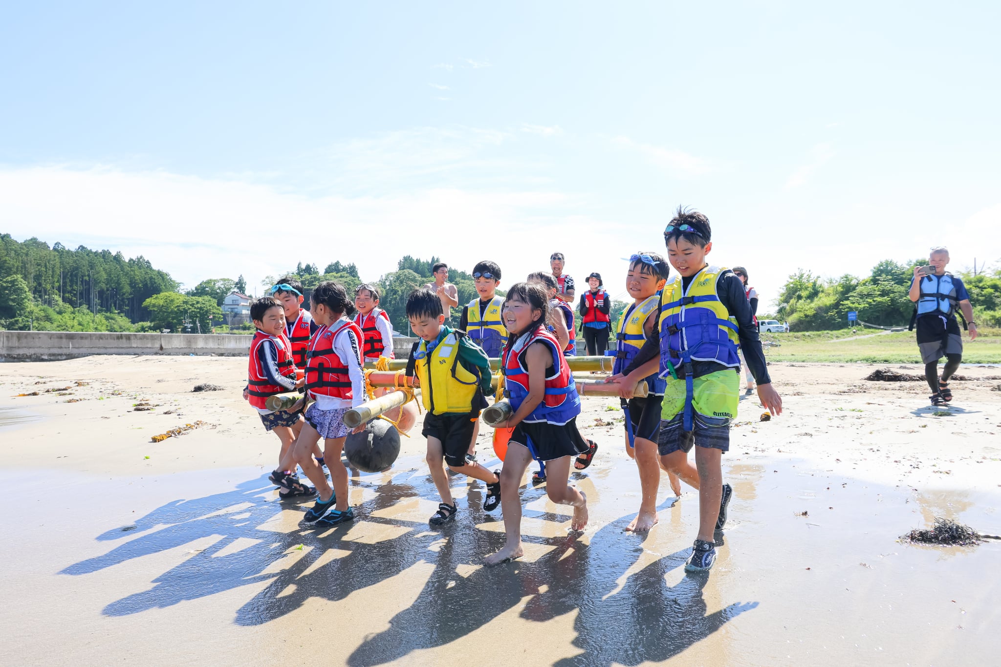 浜わらすの活動風景