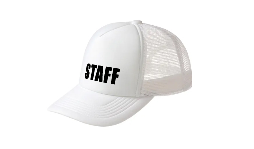 スタッフキャップ